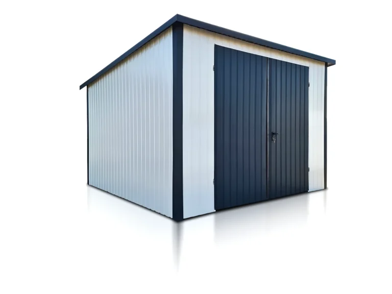 garažo konstrukcijos sandėliukas pastogės