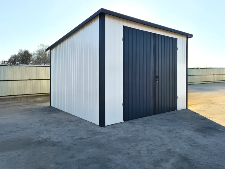 garažo konstrukcijos sandėliukas pastogės