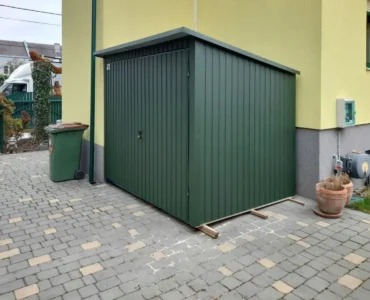Įrankių namelis 3×3 m Vienšlaitis Žalia