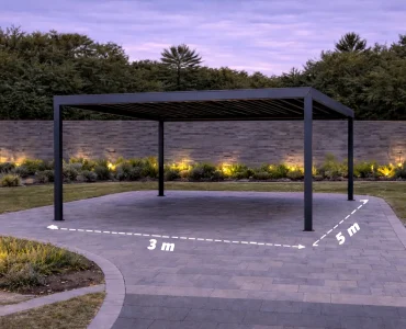 Carport 3x5 Aliumininis Automobilio Stoginė
