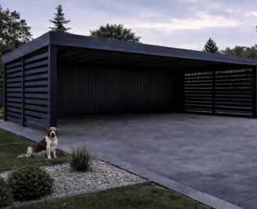 Carport 7x5 Aliumininis Automobilio Stoginė