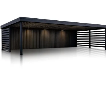 Carport 9x6 Aliumininis Automobilio Stoginė