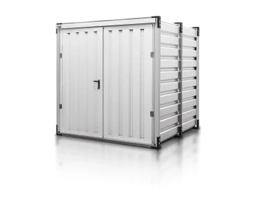 Sandėliavimo konteineris 2,25 m – Balta RAL 9010