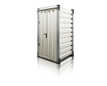 Sandėliavimo konteineris 1,38 m – Balta RAL 9002