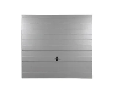 Pakeliami vartai 2x2,5 m, horizontalus profiliavimas, plokštė 17 cm