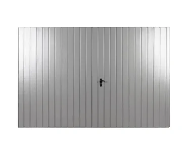 Dvivėriai vartai 2x2,5 m, vertikalus profiliavimas, plokštė 10 cm