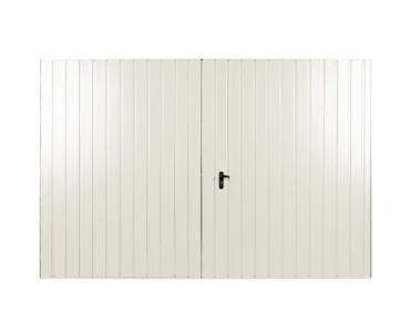 Dvivėriai vartai 2x3,5 m, vertikalus profiliavimas, plokštė 10 cm