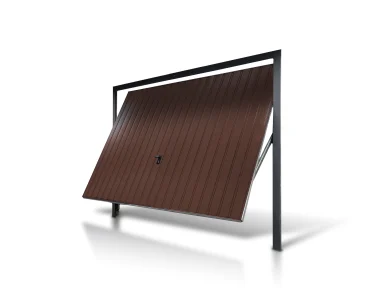 Pakeliami vartai 3x2,5 m, vertikalus profiliavimas, plokštė 10 cm