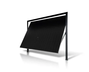 Pakeliami vartai 3,5x2,5 m, vertikalus profiliavimas, plokštė 10 cm